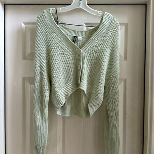 Mint green sweater
